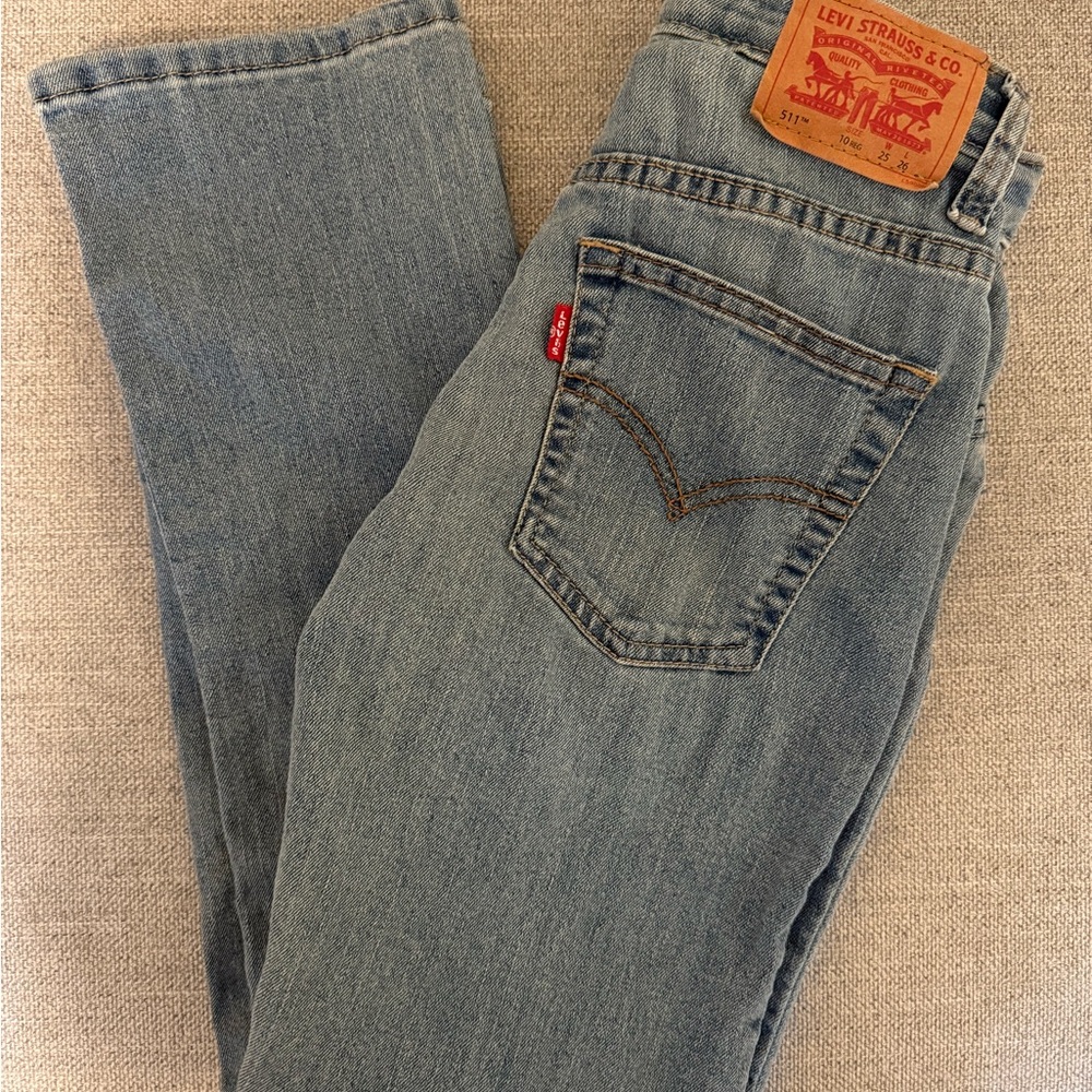 Levi's boys Light Blue Classic Straight Jeans